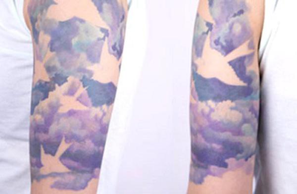40 Awesome Cloud Tattoo Designs