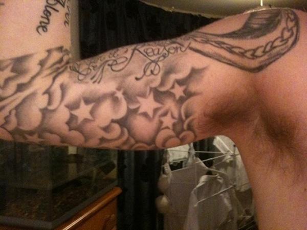 40 Awesome Cloud Tattoo Designs