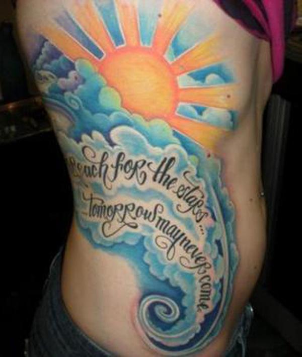 40 Awesome Cloud Tattoo Designs