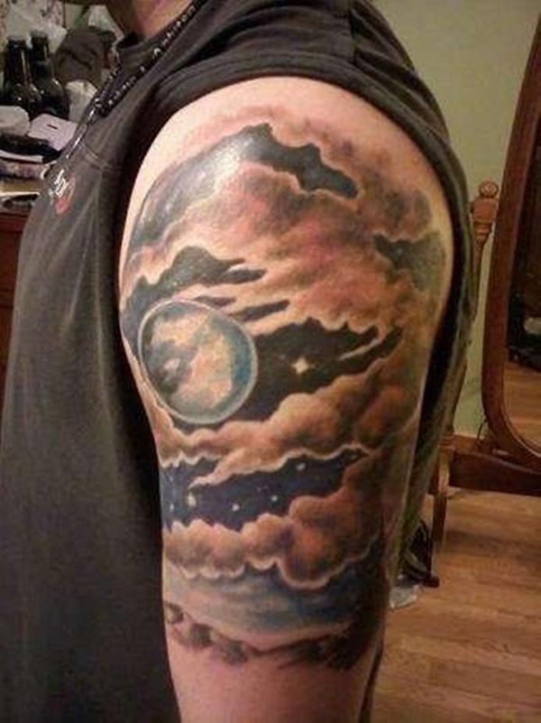 40 Awesome Cloud Tattoo Designs