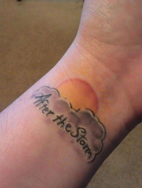 40 Awesome Cloud Tattoo Designs