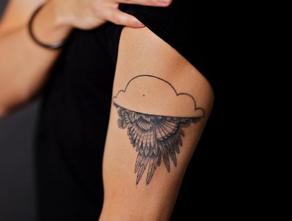 40 Awesome Cloud Tattoo Designs