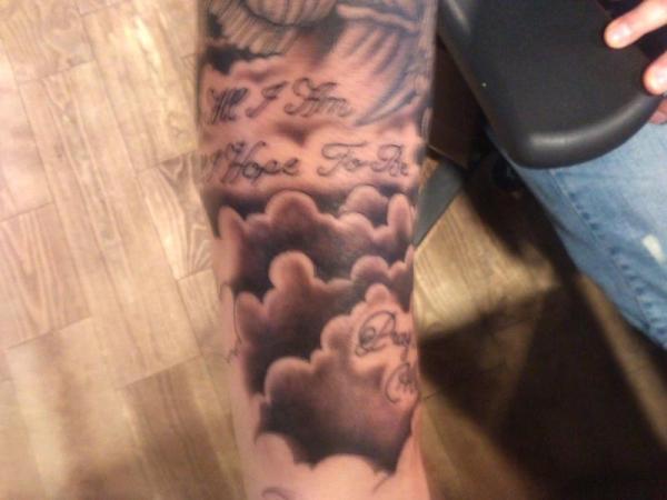 40 Awesome Cloud Tattoo Designs