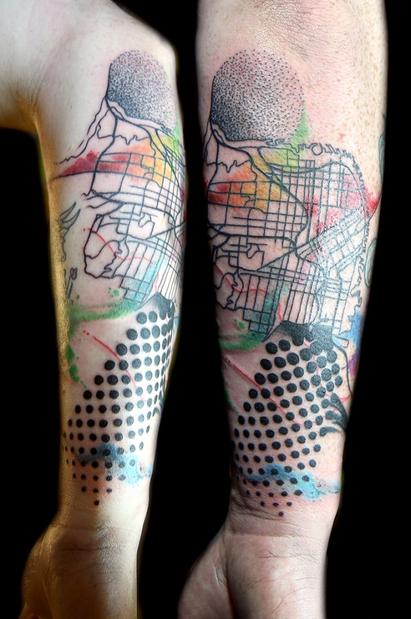 60 Mind Blow Abstract Tattoos