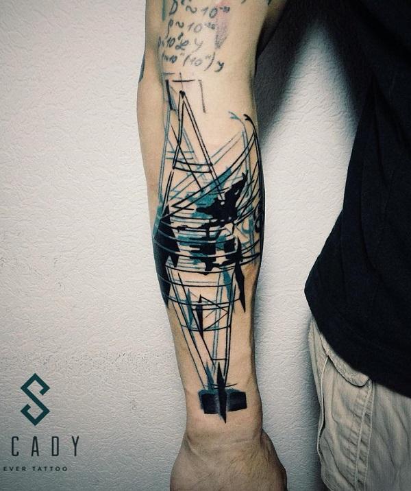 60 Mind Blow Abstract Tattoos