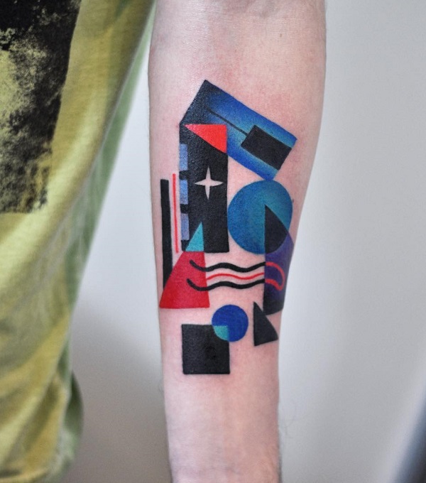 60 Mind Blow Abstract Tattoos