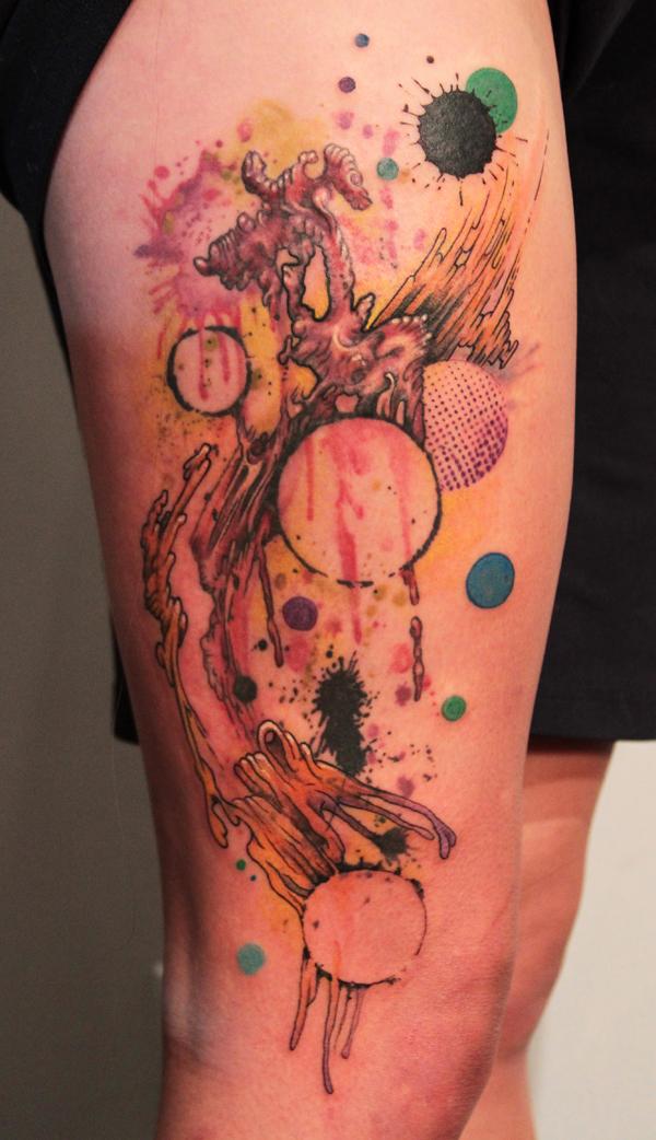 60 Mind Blow Abstract Tattoos