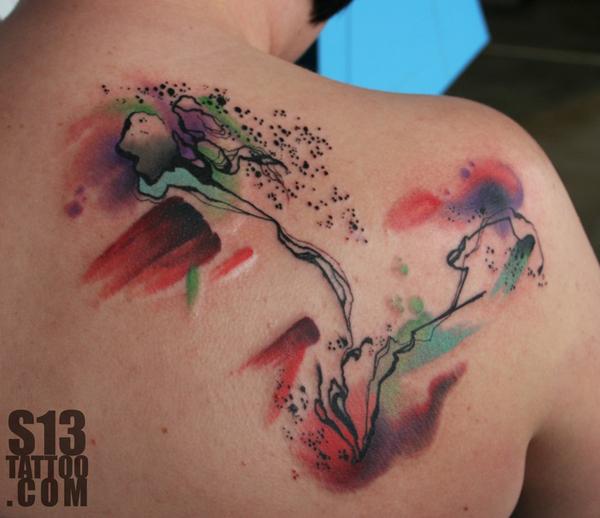 60 Mind Blow Abstract Tattoos