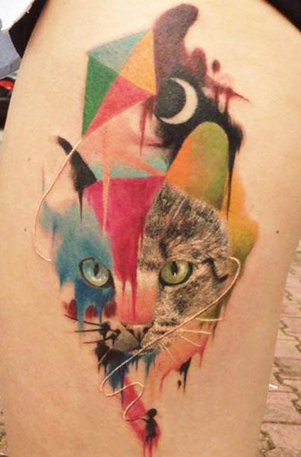 60 Mind Blow Abstract Tattoos