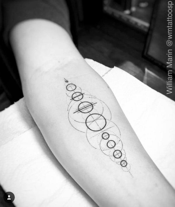 90 Solar System Tattoo Designs for your Celestial Love