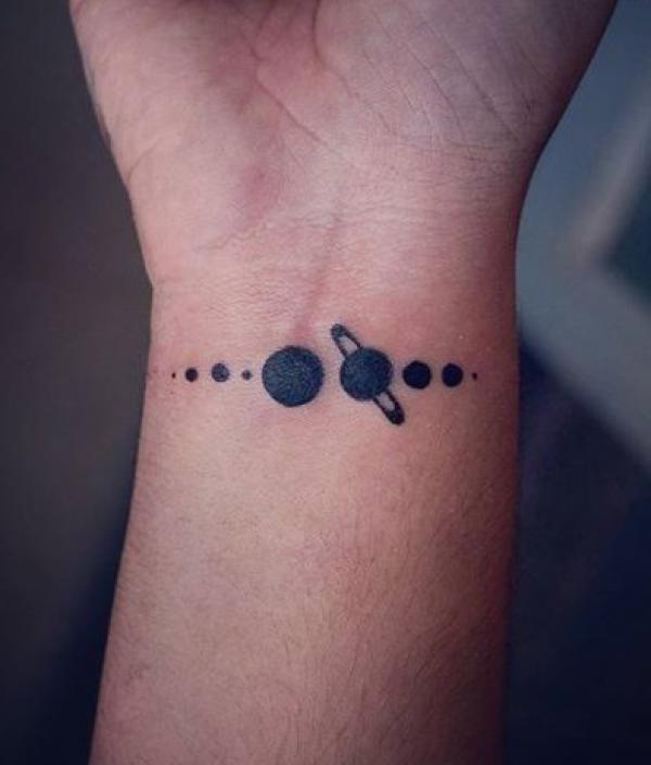 90 Solar System Tattoo Designs for your Celestial Love