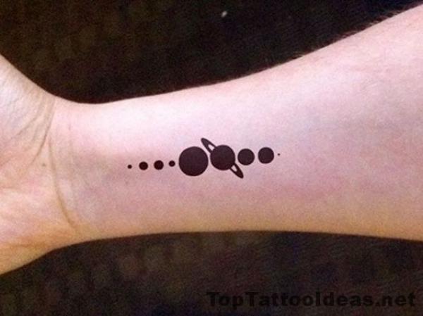 90 Solar System Tattoo Designs for your Celestial Love