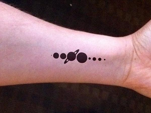 90 Solar System Tattoo Designs for your Celestial Love