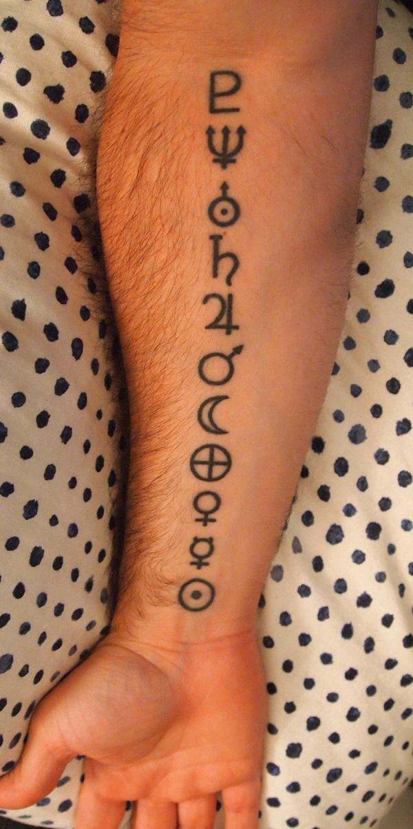 90 Solar System Tattoo Designs for your Celestial Love