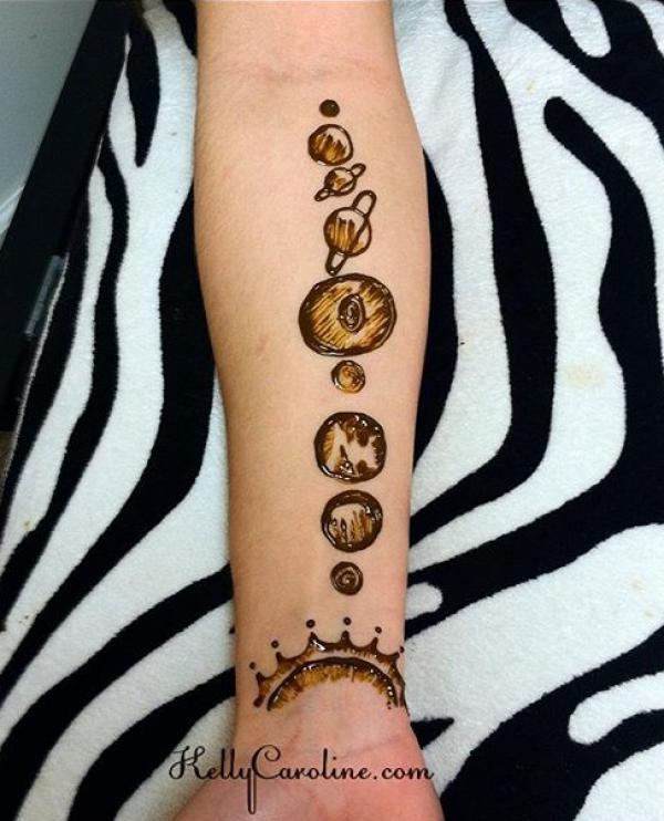 90 Solar System Tattoo Designs for your Celestial Love