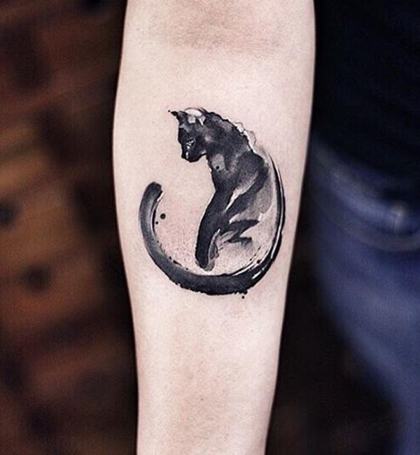 100+ Examples of Cute Cat Tattoo