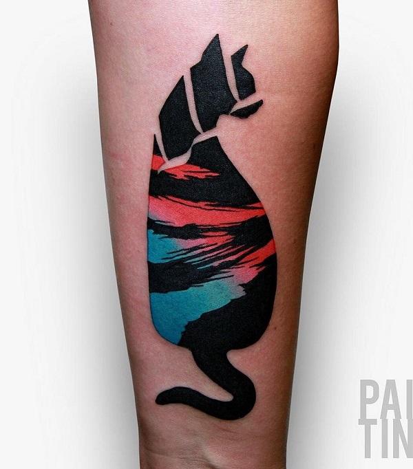 100+ Examples of Cute Cat Tattoo
