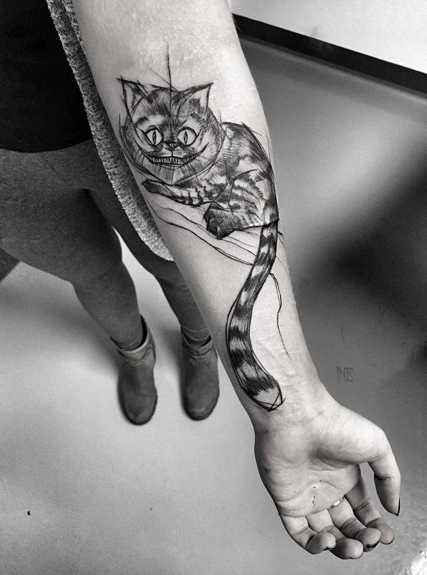 100+ Examples of Cute Cat Tattoo