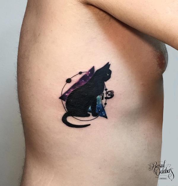 100+ Examples of Cute Cat Tattoo