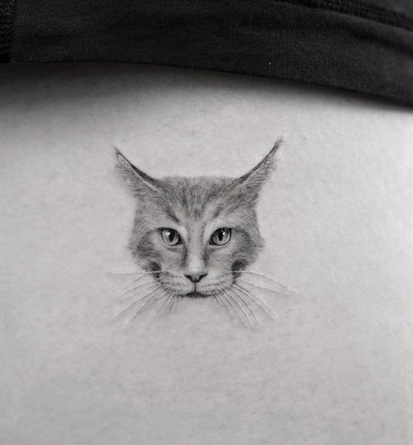 100+ Examples of Cute Cat Tattoo