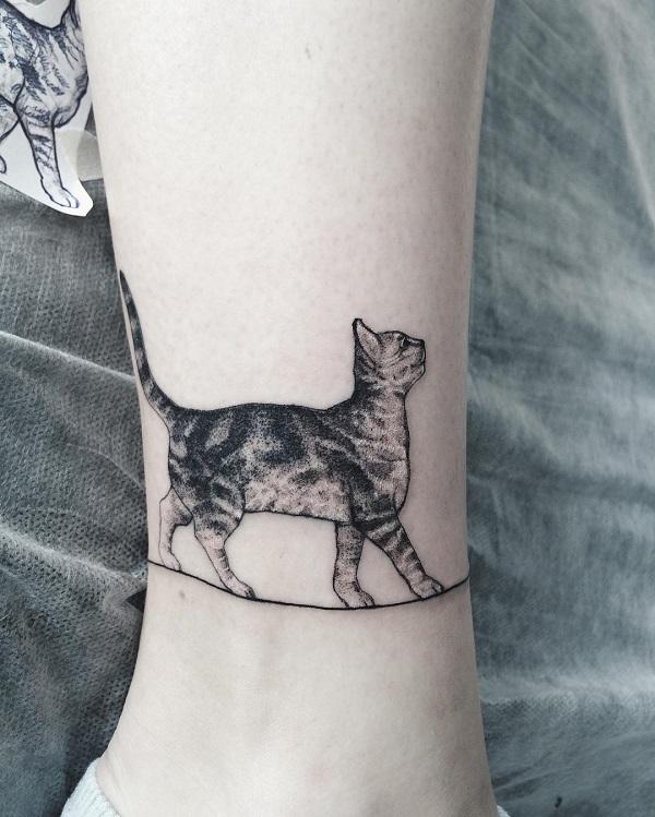 100+ Examples of Cute Cat Tattoo