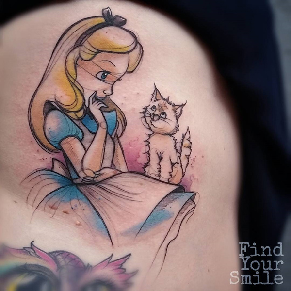 100+ Examples of Cute Cat Tattoo