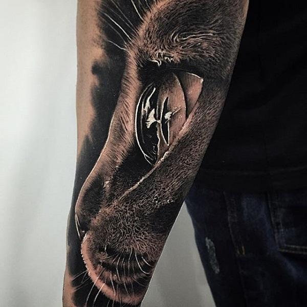 100+ Examples of Cute Cat Tattoo