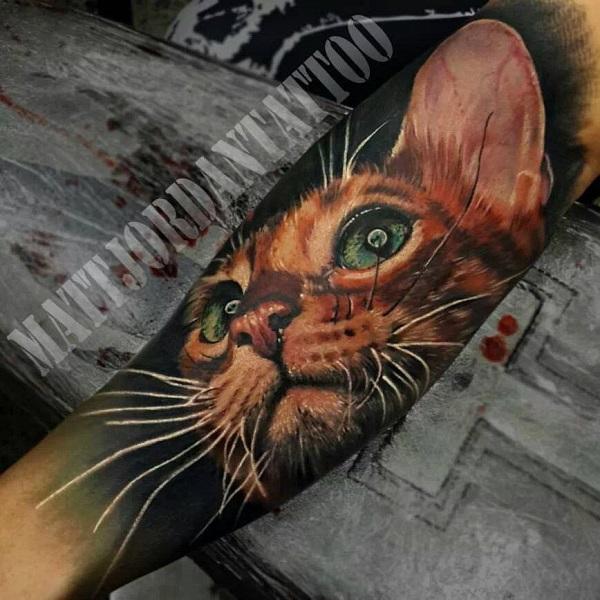 100+ Examples of Cute Cat Tattoo