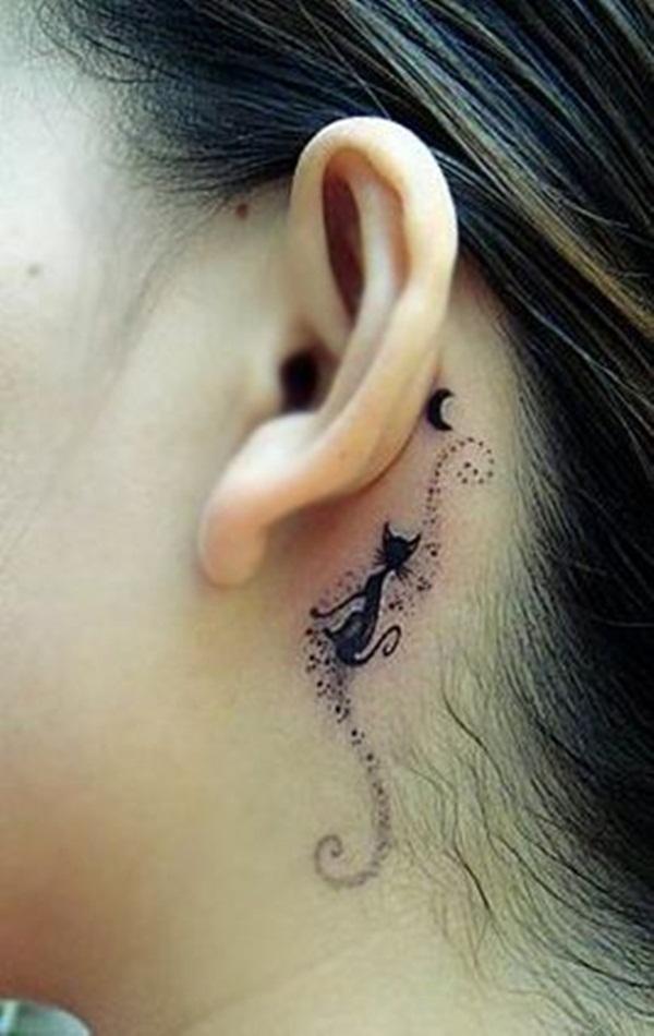 100+ Examples of Cute Cat Tattoo