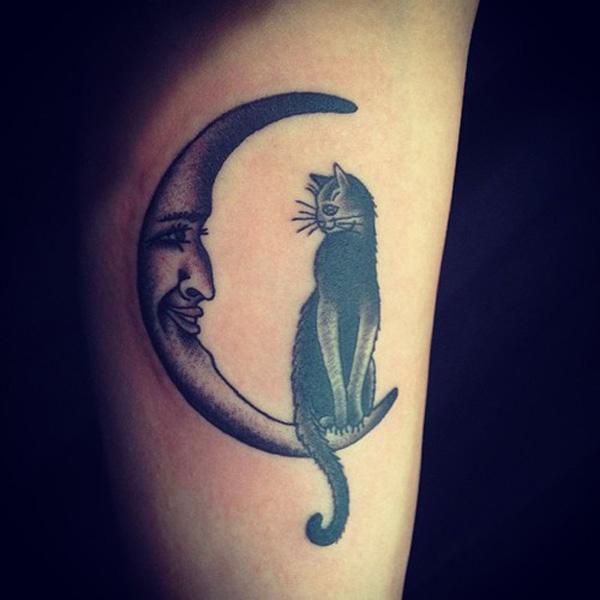 100+ Examples of Cute Cat Tattoo