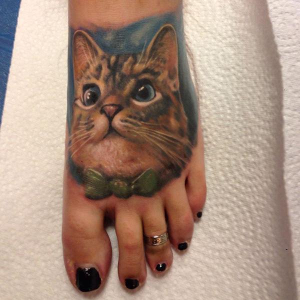 100+ Examples of Cute Cat Tattoo