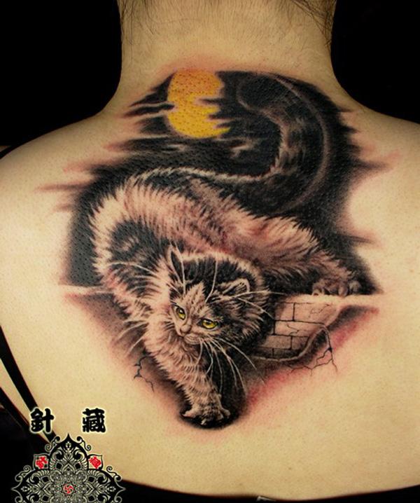 100+ Examples of Cute Cat Tattoo