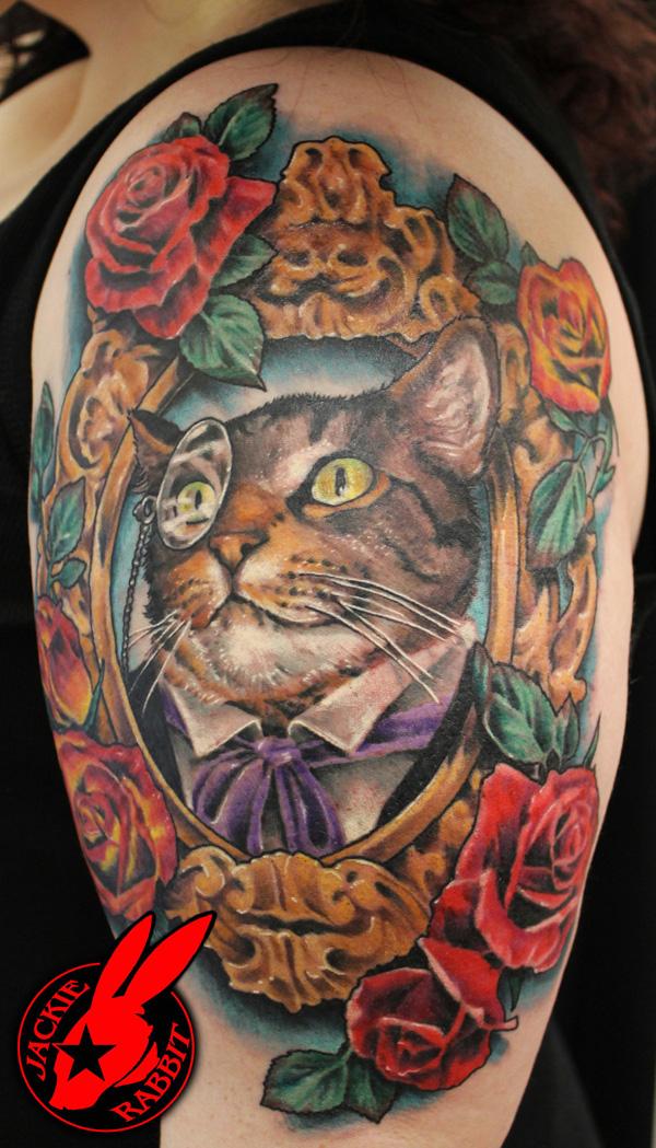 100+ Examples of Cute Cat Tattoo
