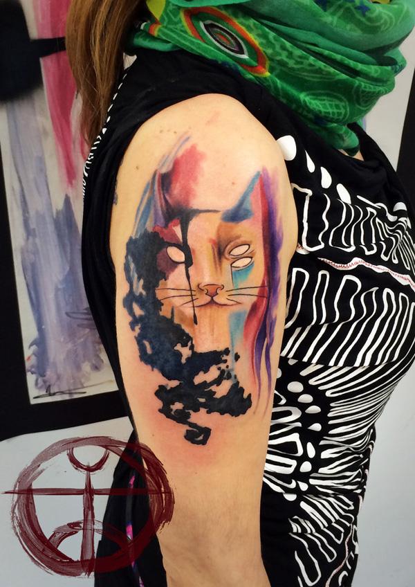 100+ Examples of Cute Cat Tattoo
