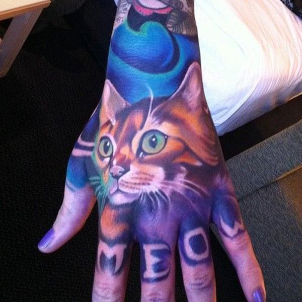 100+ Examples of Cute Cat Tattoo