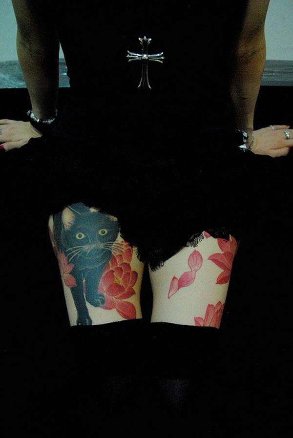 100+ Examples of Cute Cat Tattoo