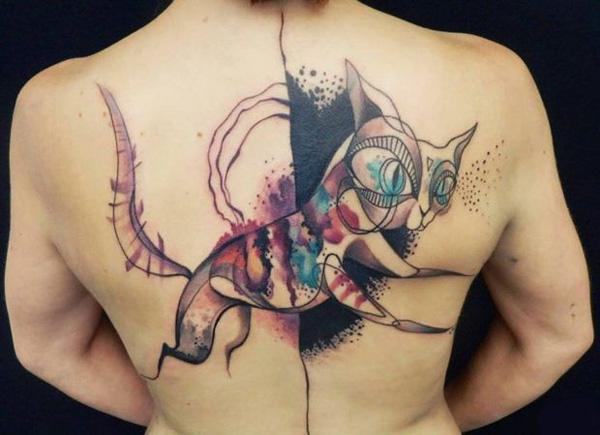 100+ Examples of Cute Cat Tattoo