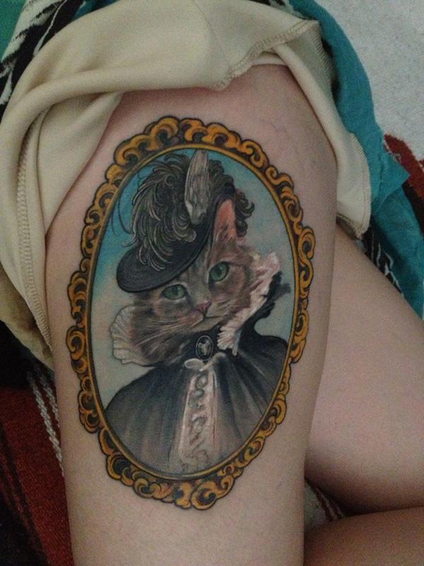100+ Examples of Cute Cat Tattoo