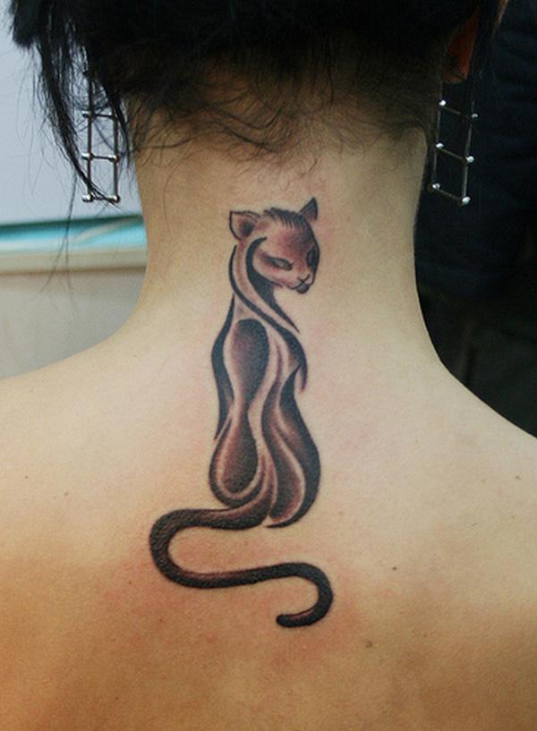 100+ Examples of Cute Cat Tattoo