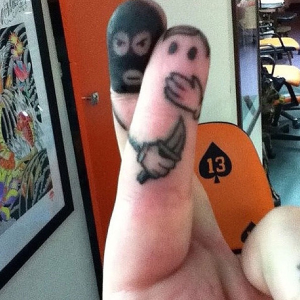 Funny tattoos, funny journey