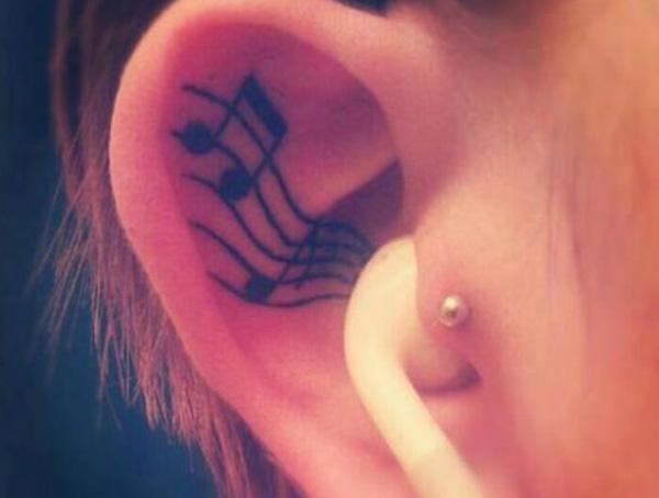 55 Incredible Ear Tattoos