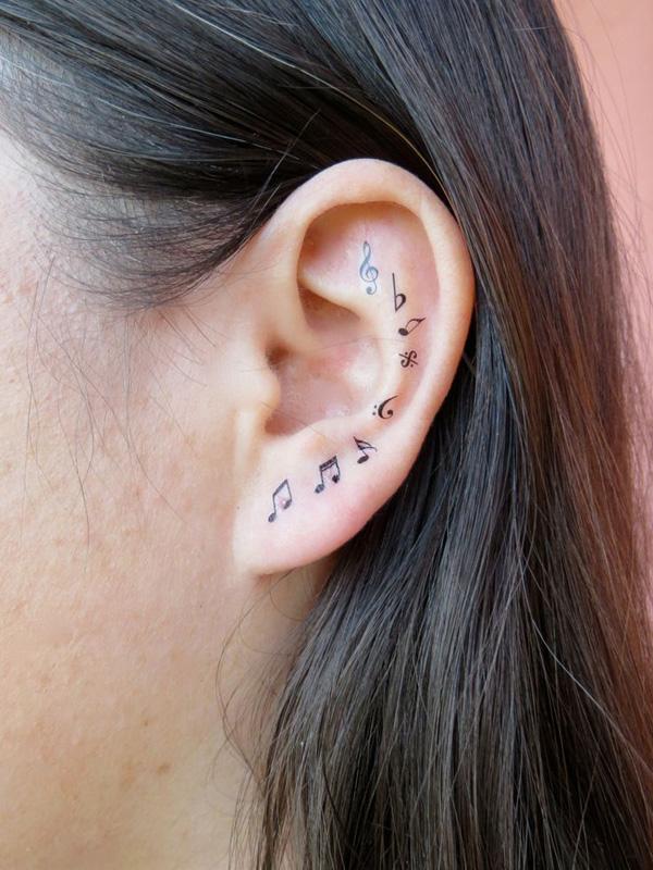 55 Incredible Ear Tattoos