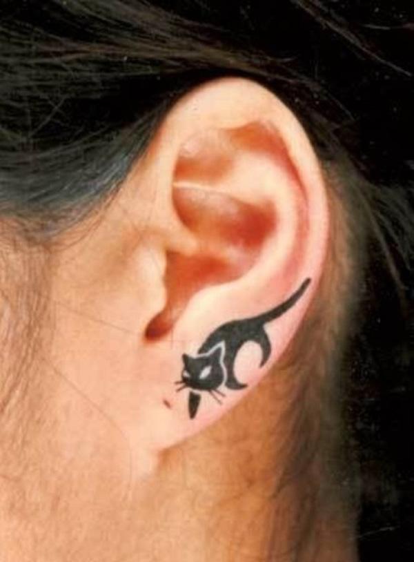 55 Incredible Ear Tattoos