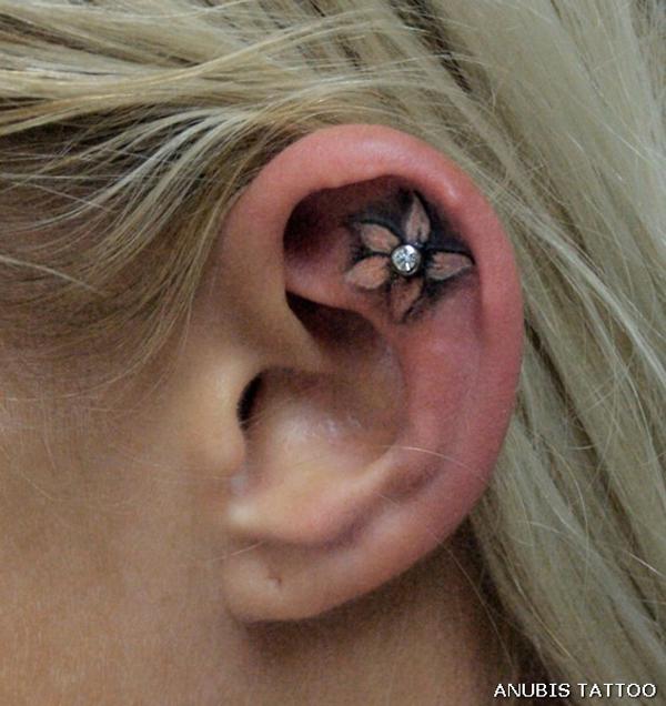 55 Incredible Ear Tattoos