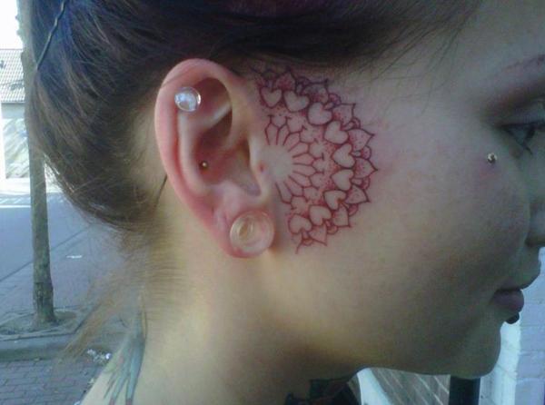 55 Incredible Ear Tattoos