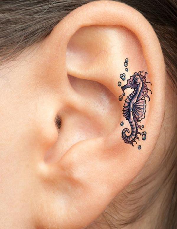 55 Incredible Ear Tattoos