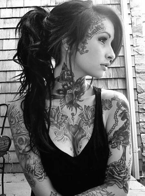 50+ Pictures of Tattooed Women