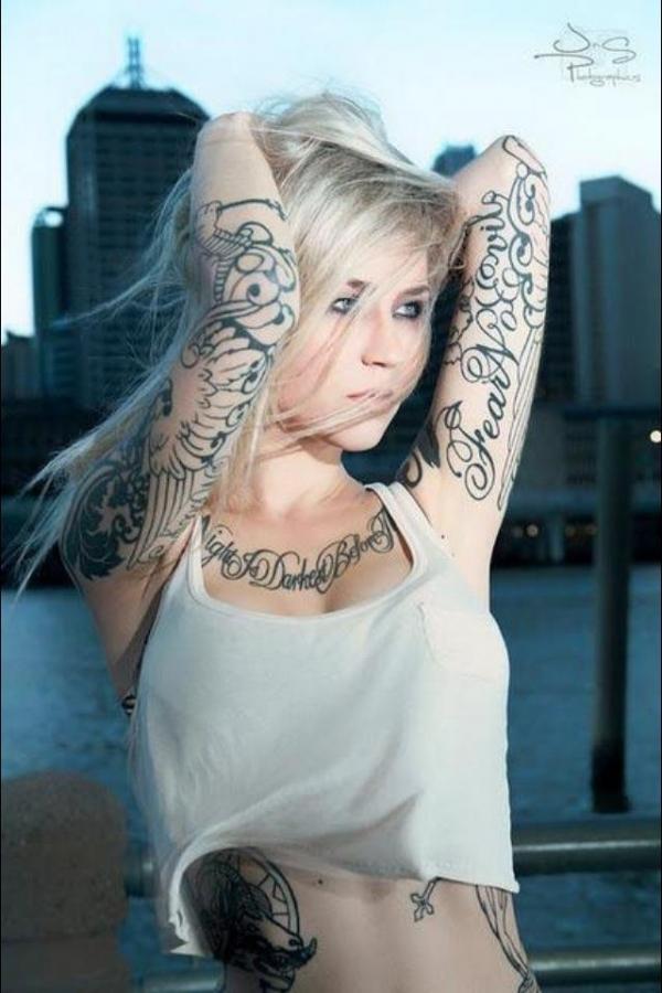 50+ Pictures of Tattooed Women
