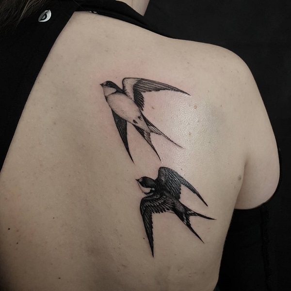 100+ Lovely Swallow Tattoos with Meaning
