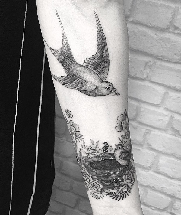 100+ Lovely Swallow Tattoos with Meaning